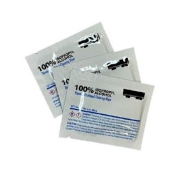 Salvietta con alcool isopropilico 100% - Confezione da 100 pz